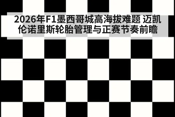 2026年F1墨西哥城高海拔难题 迈凯伦诺里斯轮胎管理与正赛节奏前瞻（World Cup 2026）